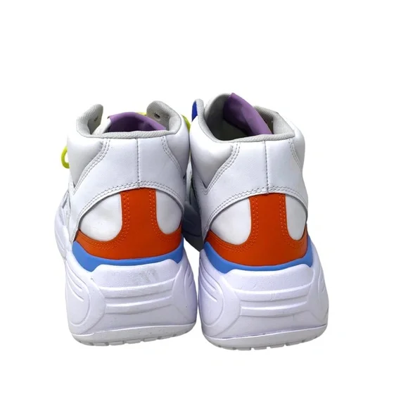 Converse Weapon CX High Top Multi White Leather Women's Size Sneakers A02523C - Picture 4 of 8